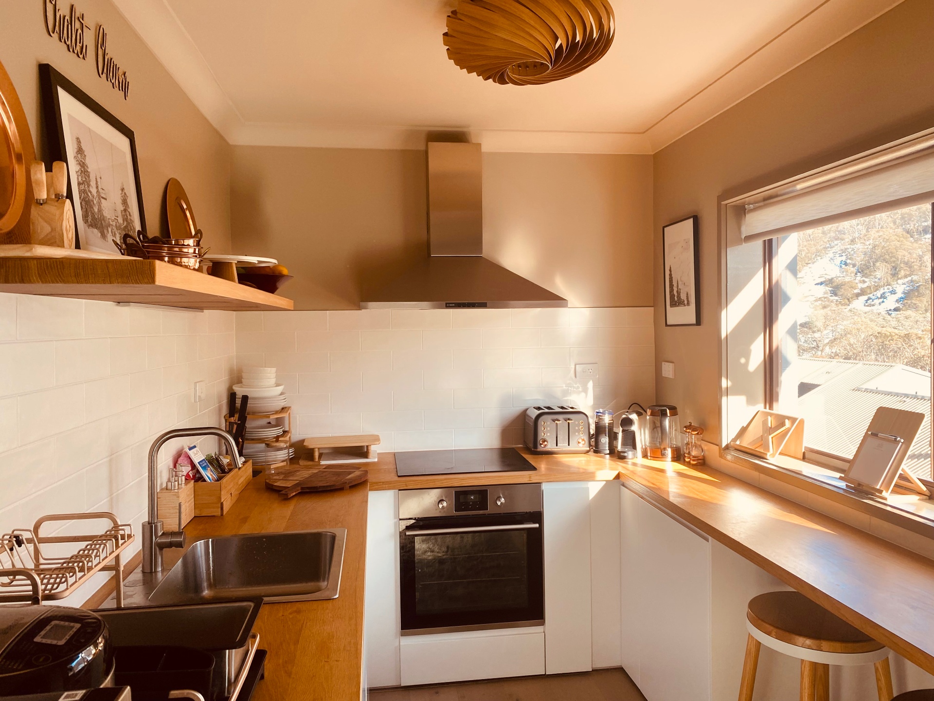 Fully equipped kitchen